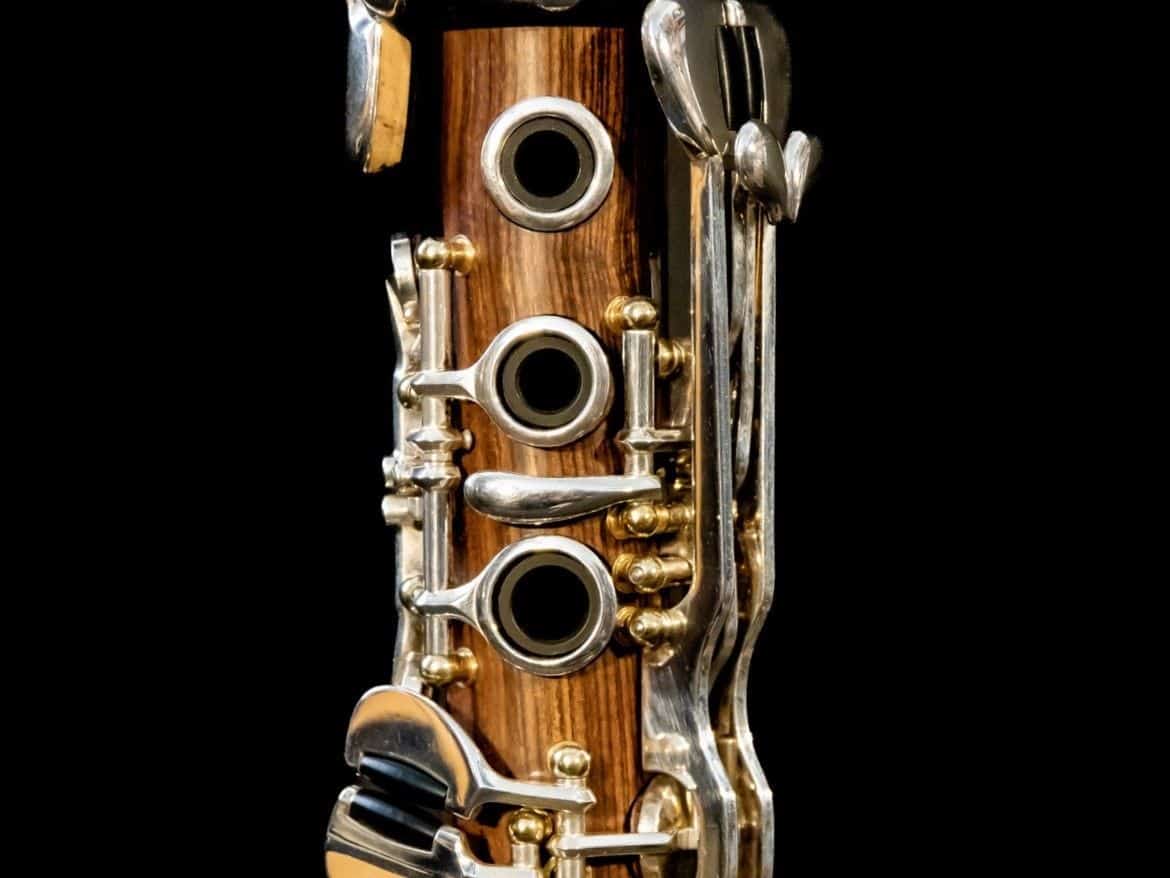 Detailaufnahme einer Klarinette