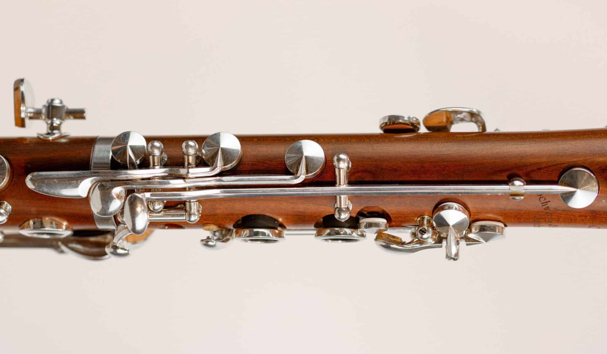 Detailaufnahme einer Klarinette
