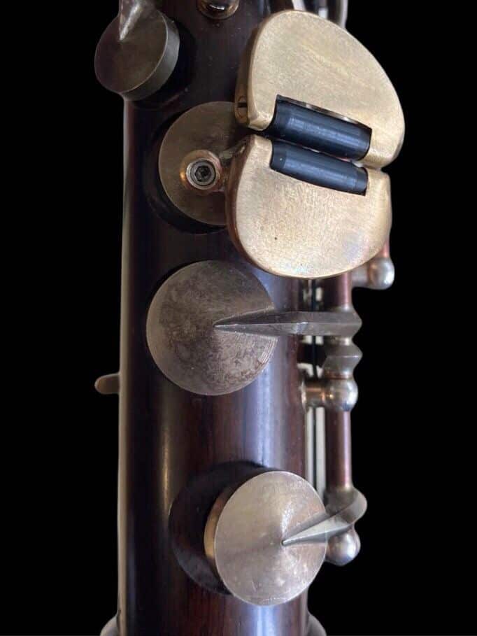 Detailaufnahme einer Klarinette