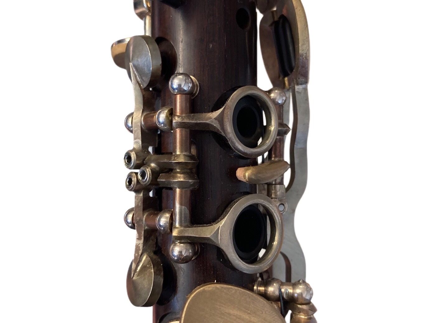 Detailaufnahme einer Klarinette