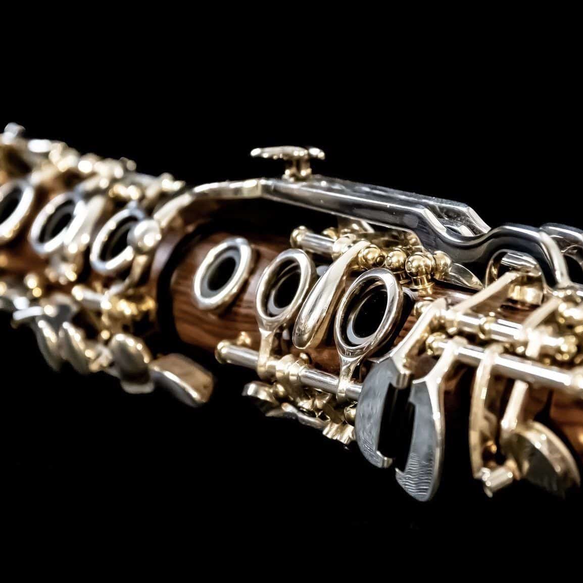 Detailaufnahme einer Klarinette