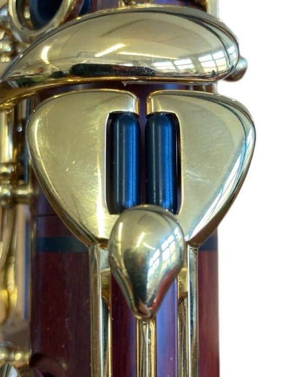 Detailaufnahme einer Klarinette