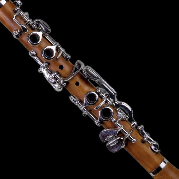 Detailaufnahme einer Klarinette