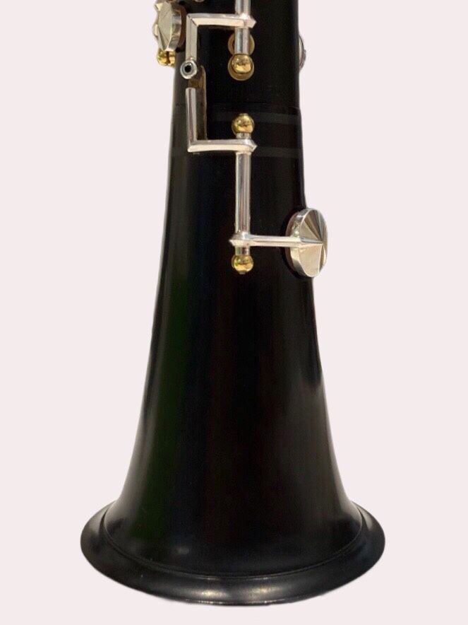 Detailaufnahme eines Klarinettenbechers