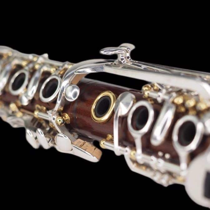 Detailaufnahme einer Klarinette