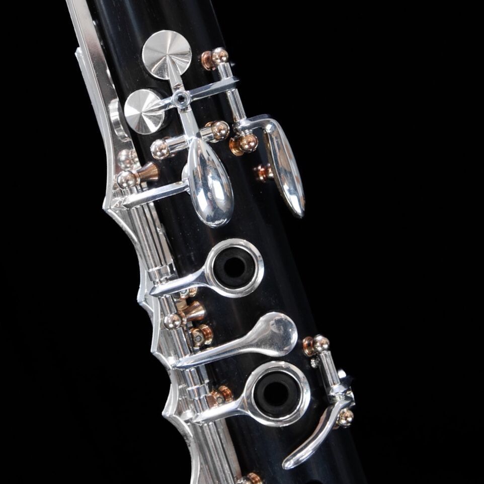 Detailaufnahme einer Klarinette