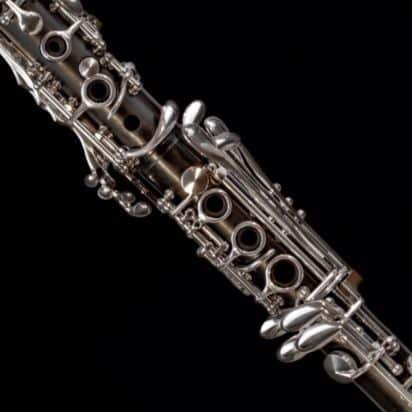 Detailaufnahme einer Klarinette