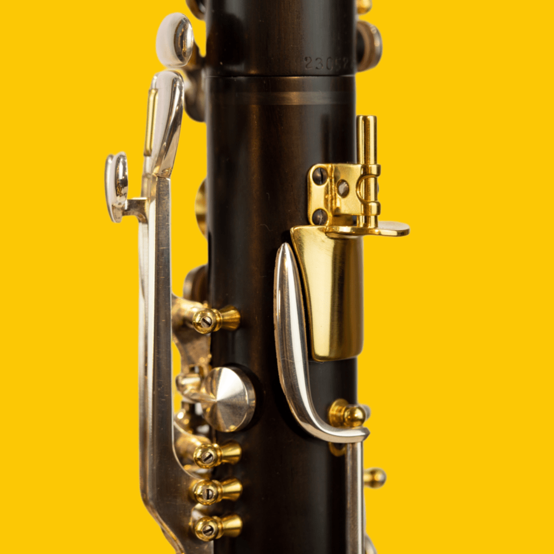 Detailaufnahme einer Klarinette