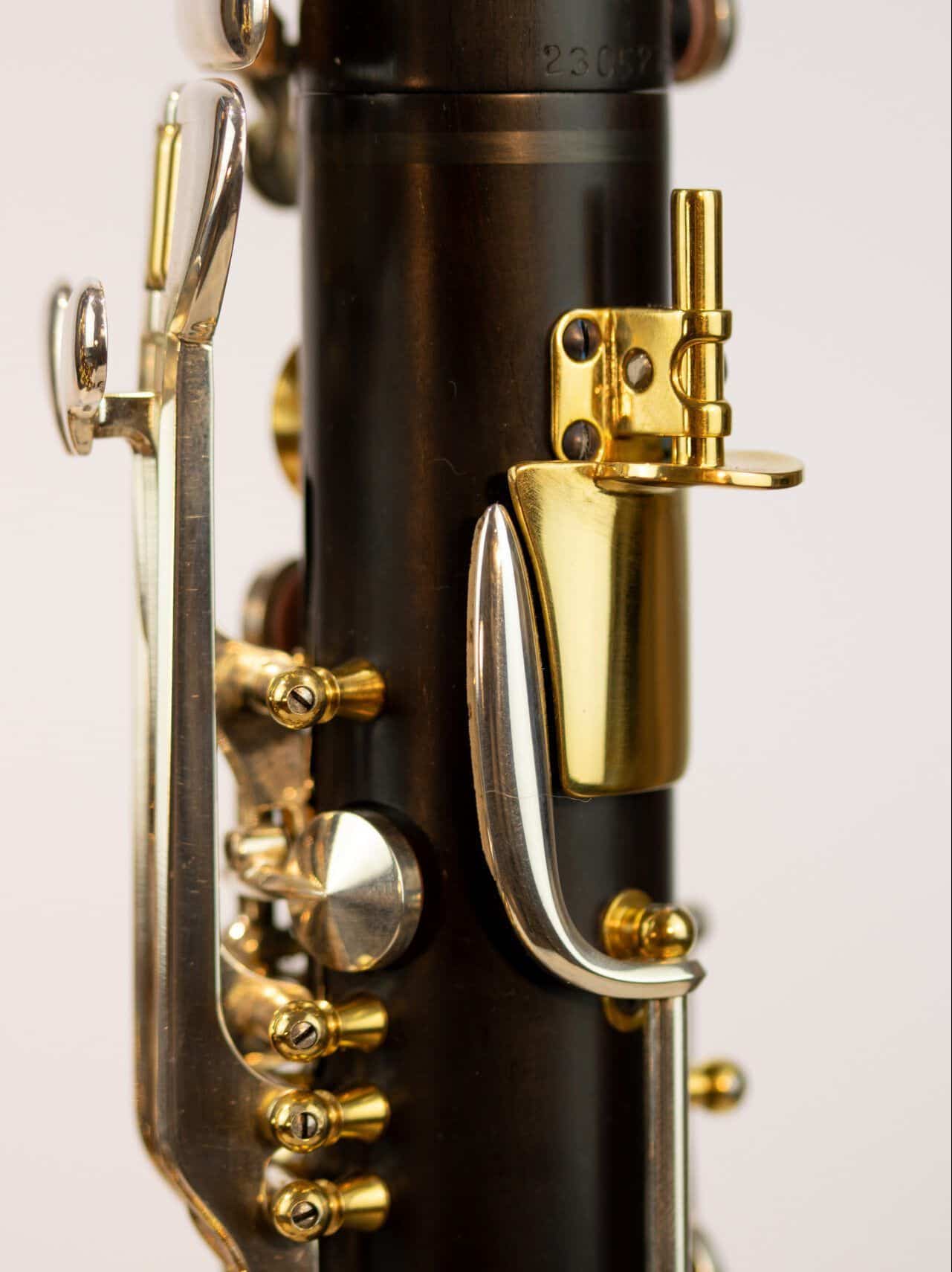 Detailaufnahme einer Klarinette