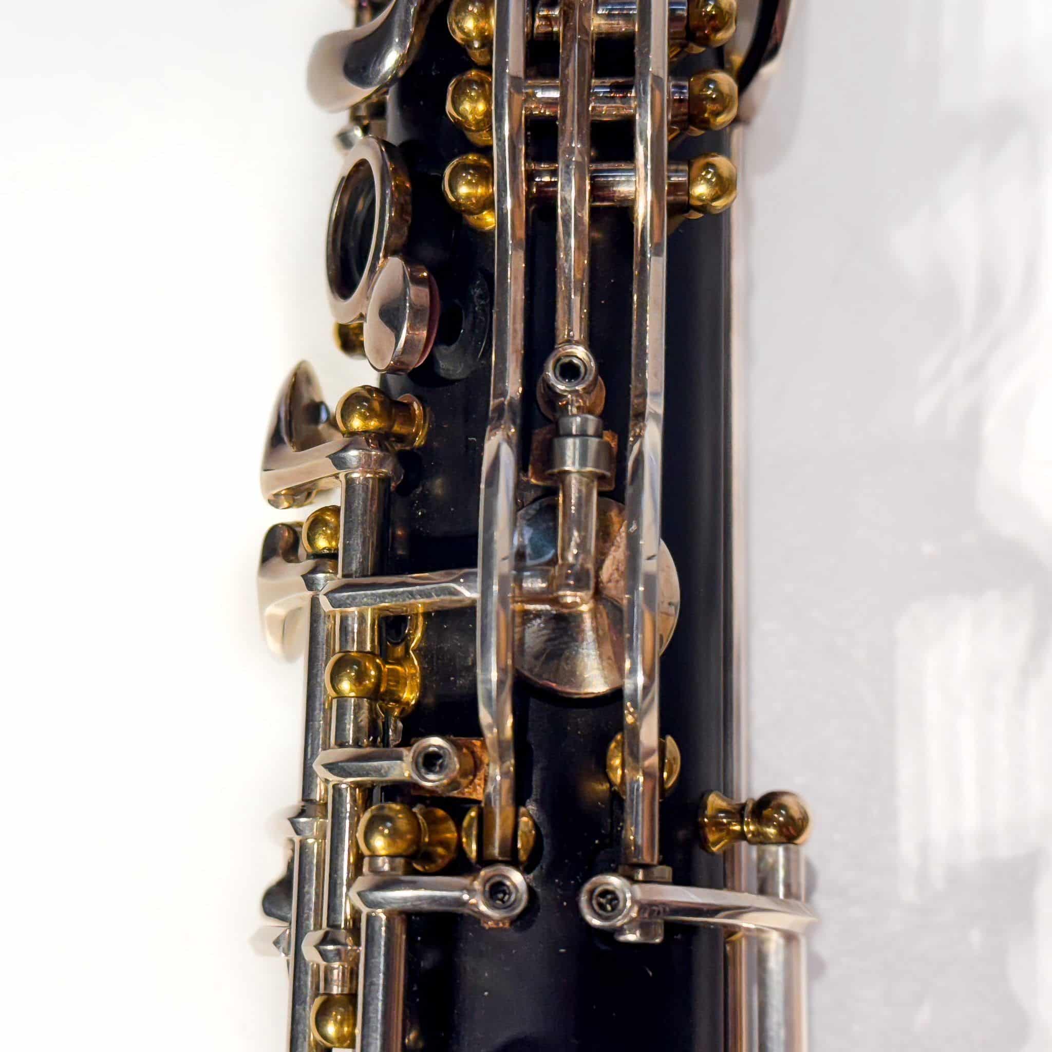 Detailaufnahme einer Klarinette