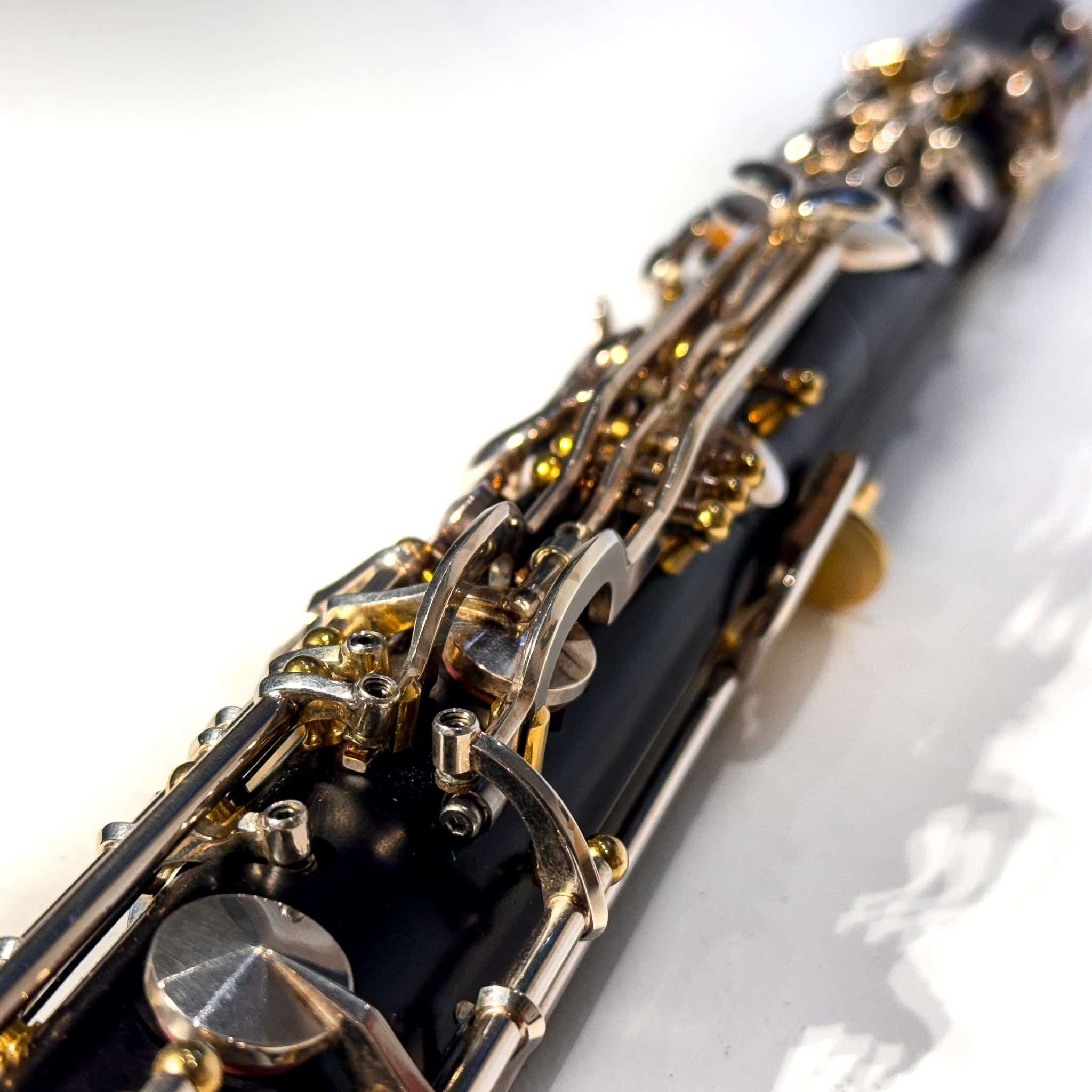 Detailaufnahme einer Klarinette